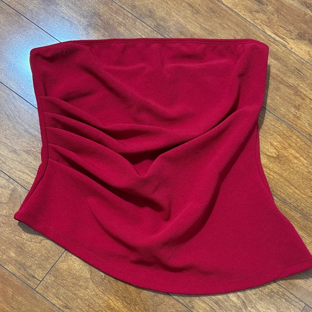 Elegant Red Women's Skirt